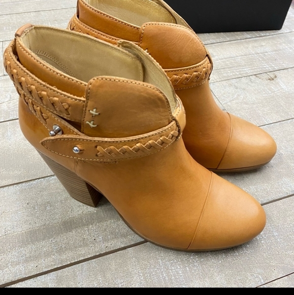 Rag & Bone Harrow Booties in Natural Woven - Picture 2 of 5